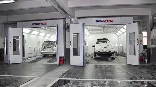 Окрасочно-сушильные камеры для автомобилей