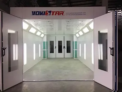 Окрасочная камера для деревообработки